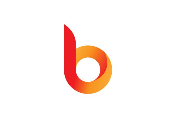 3d Letter B Logo Vector: Modern Colorful Tech Branding
