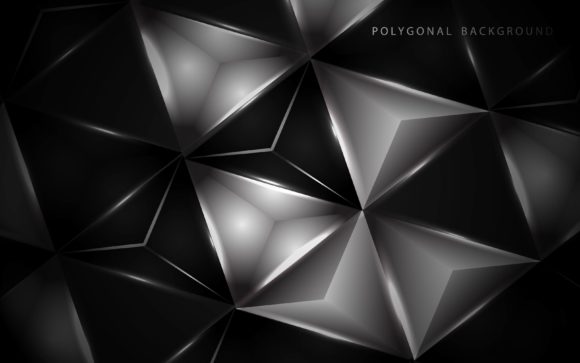 Abstract Black and White Background