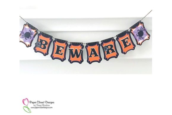 Beware Banner: Spooky, Cute, and Fully Customizable
