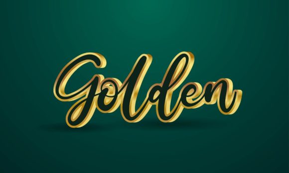 Golden 3d Text Style Effect: A Strategic Asset for High-Impact Branding