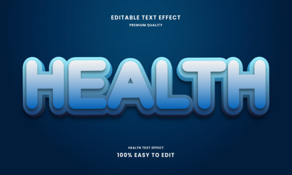 Health 3d Text Effect: Elevating Your Medical and Wellness Branding