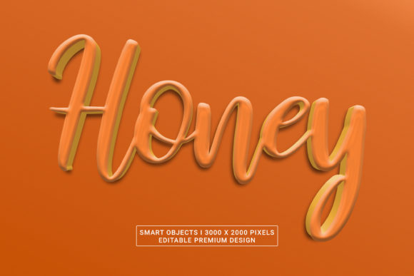 Honey PSD 3D Premium Text Effects: A Comprehensive Evaluation