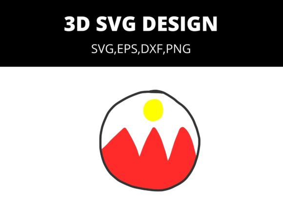 The 3D SVG Ball: A Versatile Foundation for Multi-Layer Art and Home Decor