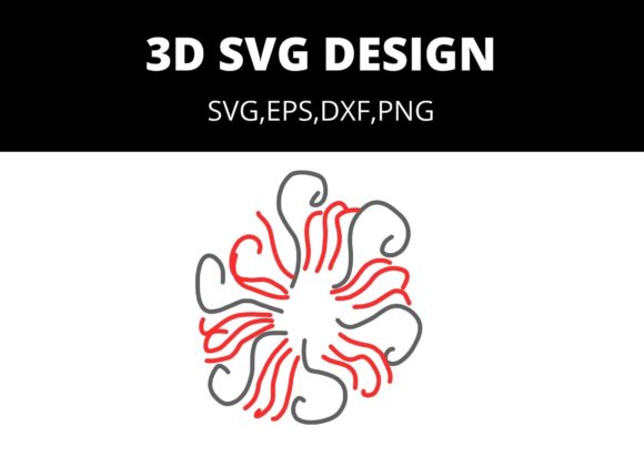Unleash Your Creativity with the Inconsistent Spiral SVG: A Versatile 3D Design for Modern Makers