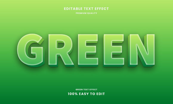Unlocking Visual Impact with the Green 3d Text Effect