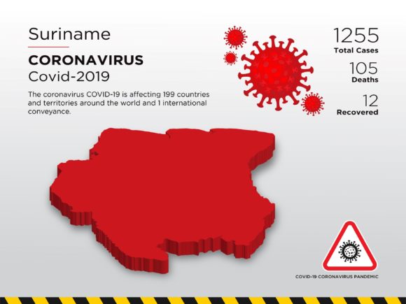 Visualizing the Global Crisis: The Power of the Suriname Affected Country 3D Map in Pandemic Communication